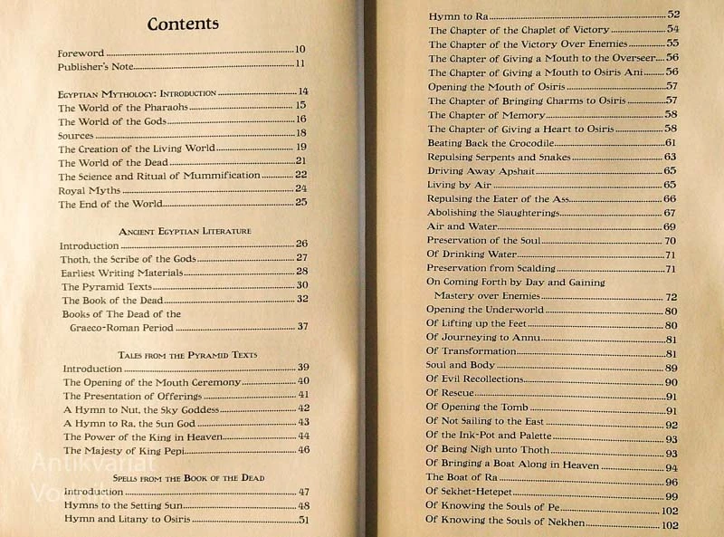 EGYPTIAN MYTHS AND TALES; EPIC TALES