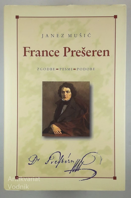 FRANCE PREŠEREN; ZGODBE-PESMI-PODOBE, Janez Mušič