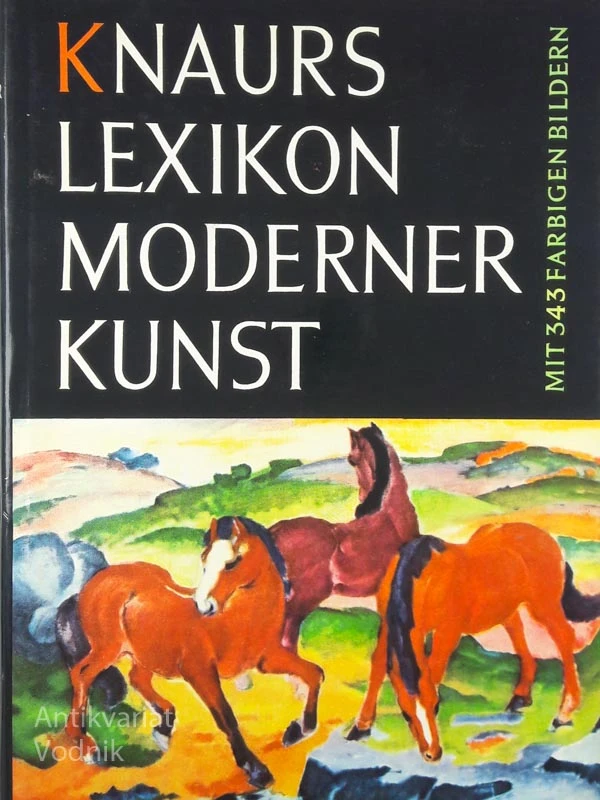 KNAURS LEXIKON MODERNER KUNST