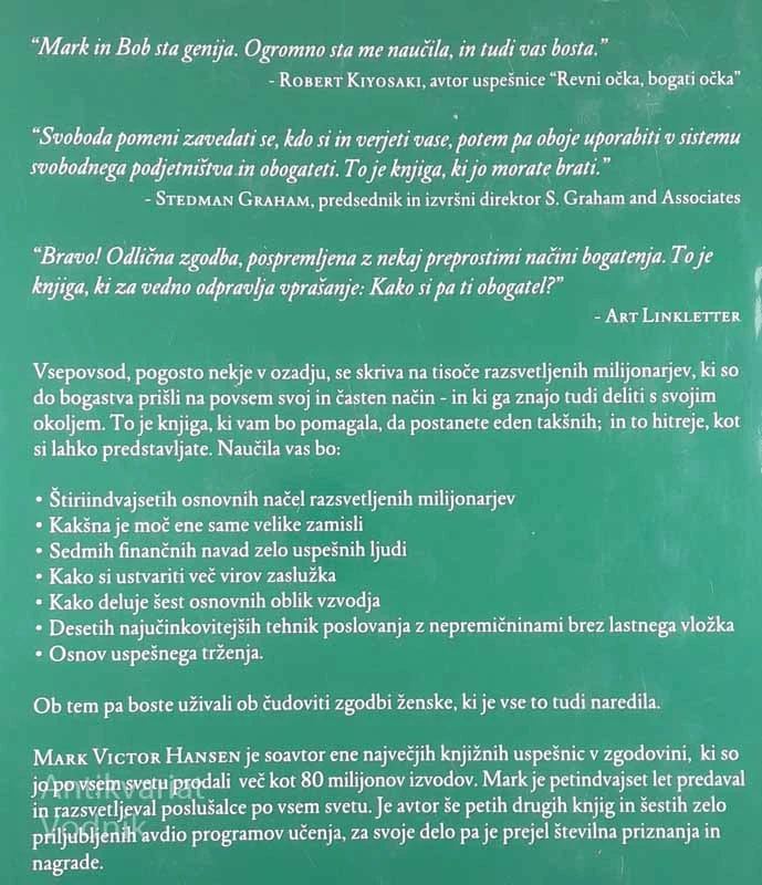 MILIJONAR V ENI MINUTI, Mark Victor Hansen in Robert G. Allen