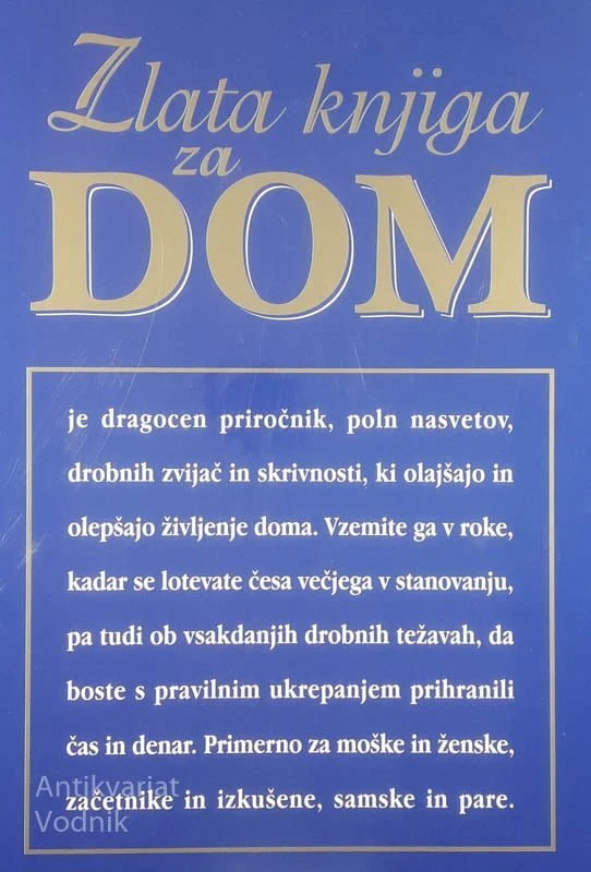 ZLATA KNJIGA ZA DOM, Enza Candela Bettelli