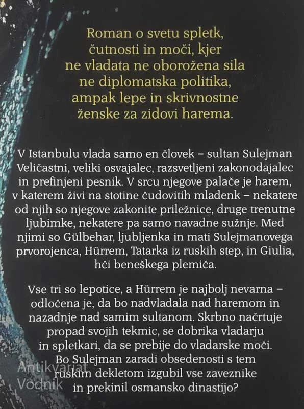 SULEJMAN VELIČASTNI; SULTANOV HAREM, Colin Falconer