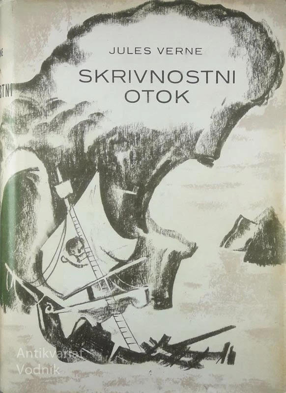 SKRIVNOSTNI OTOK, Jules Verne