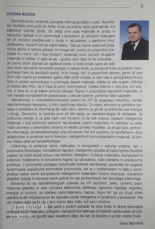 SLOVENIJA JE USTVARJENA ZA NANOTEHNOLOGIJE, Janez Navodnik