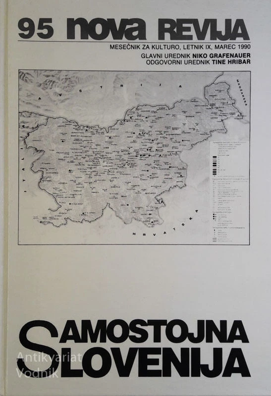 95 NOVA REVIJA, Samostojna Slovenija, mesečnik za kulturo