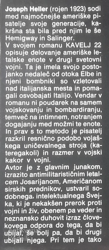 KAVELJ 22, Joseph Heller