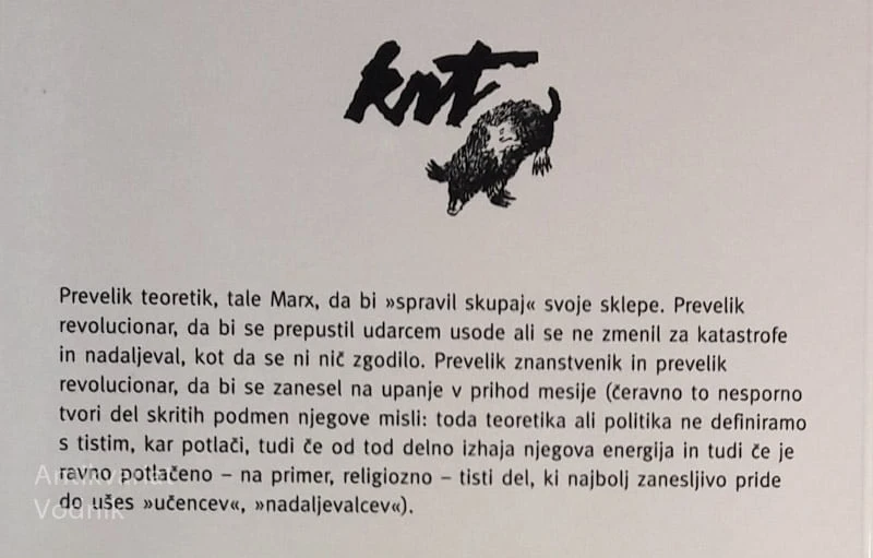 MARXOVA FILOZOFIJA, Etienne Balibar, Krt 122