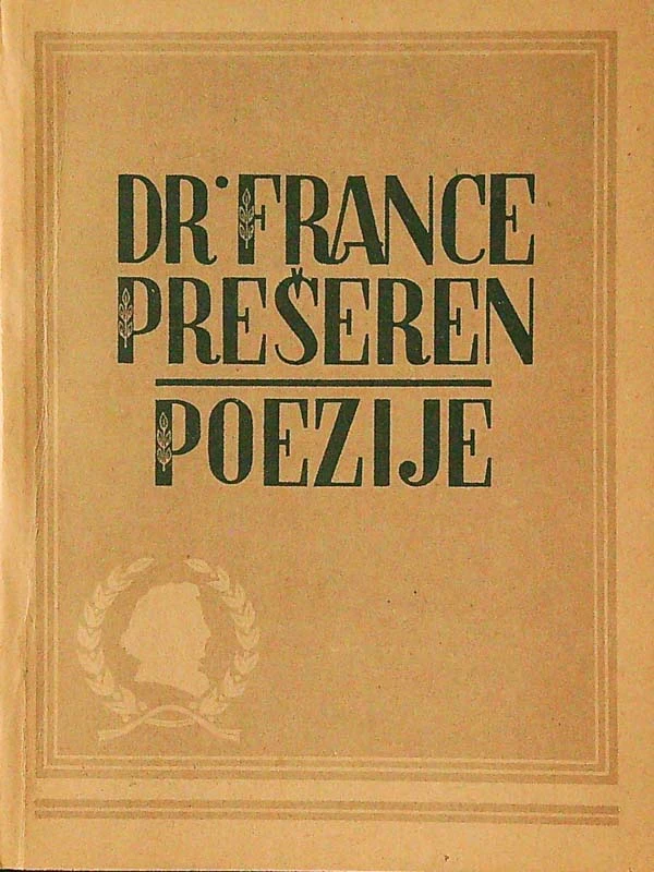 DR. FRANCE PREŠEREN; POEZIJE