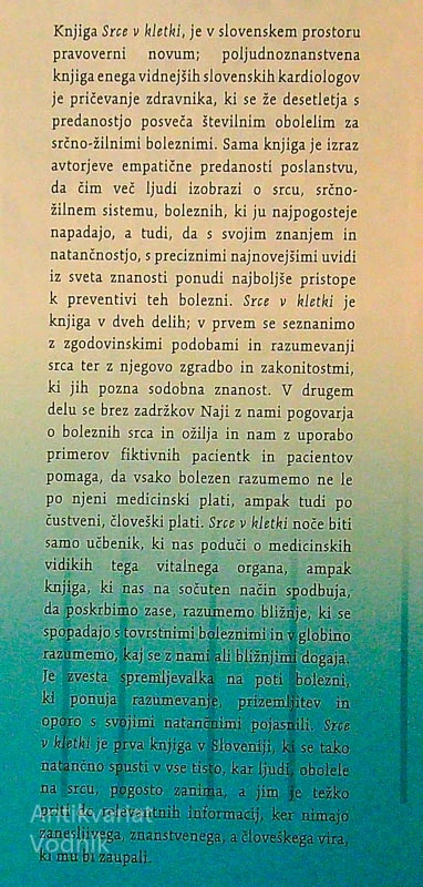 SRCE V KLETKI, Franjo H. Naji