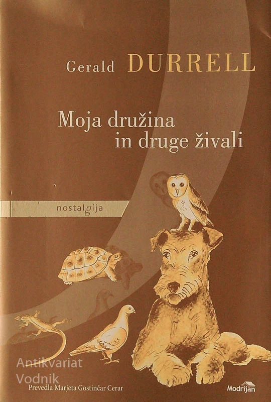 MOJA DRUŽINA IN DRUGE ŽIVALI, Gerald Durrell