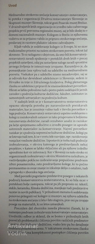 KONSERVATOR – RESTAVRATOR, več avtorjev