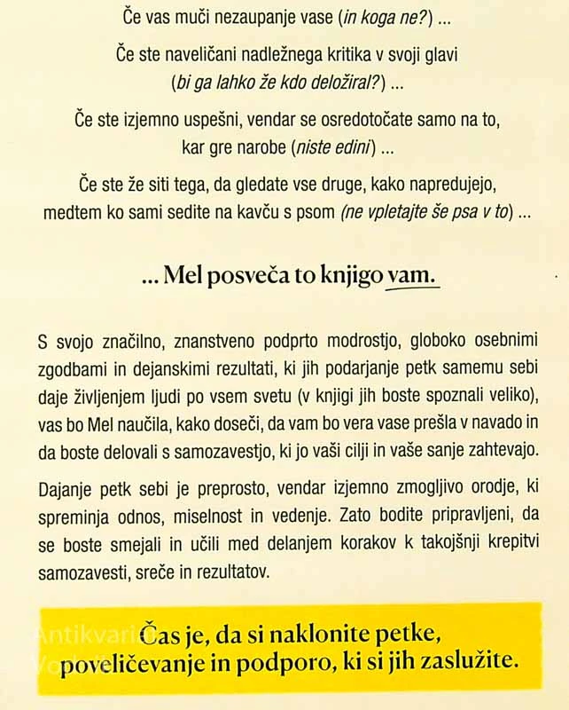 DAJ SI PETKO, Mel Robbins