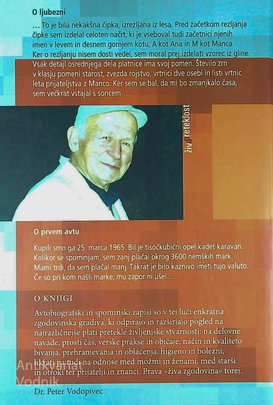 ZAZNAMOVALO ME JE ŽIVLJENJE V MLINU, Ivan Kralj