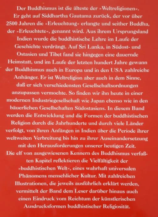 DIE WELT DES BUDDHISMUS