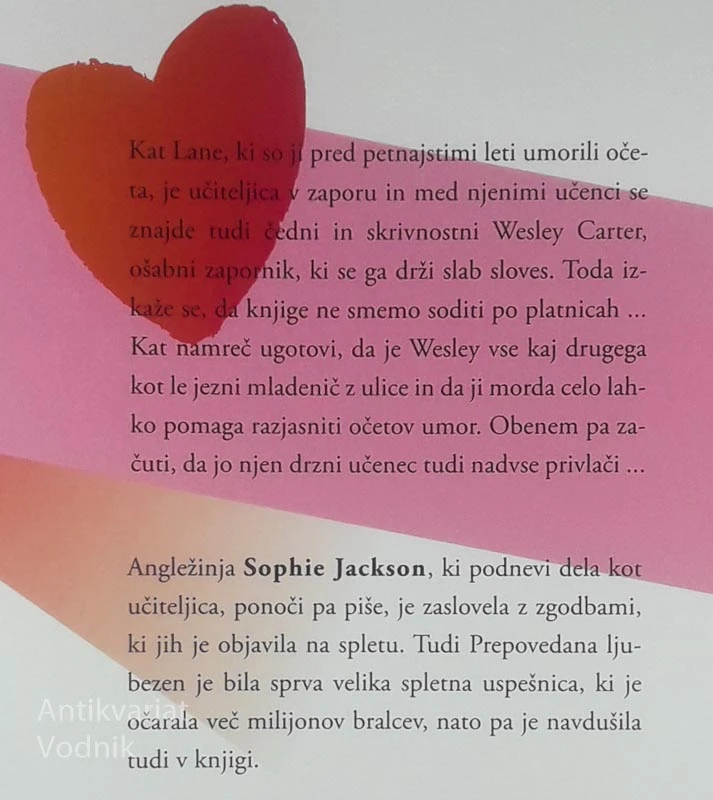 PREPOVEDANA LJUBEZEN, Sophie Jackson