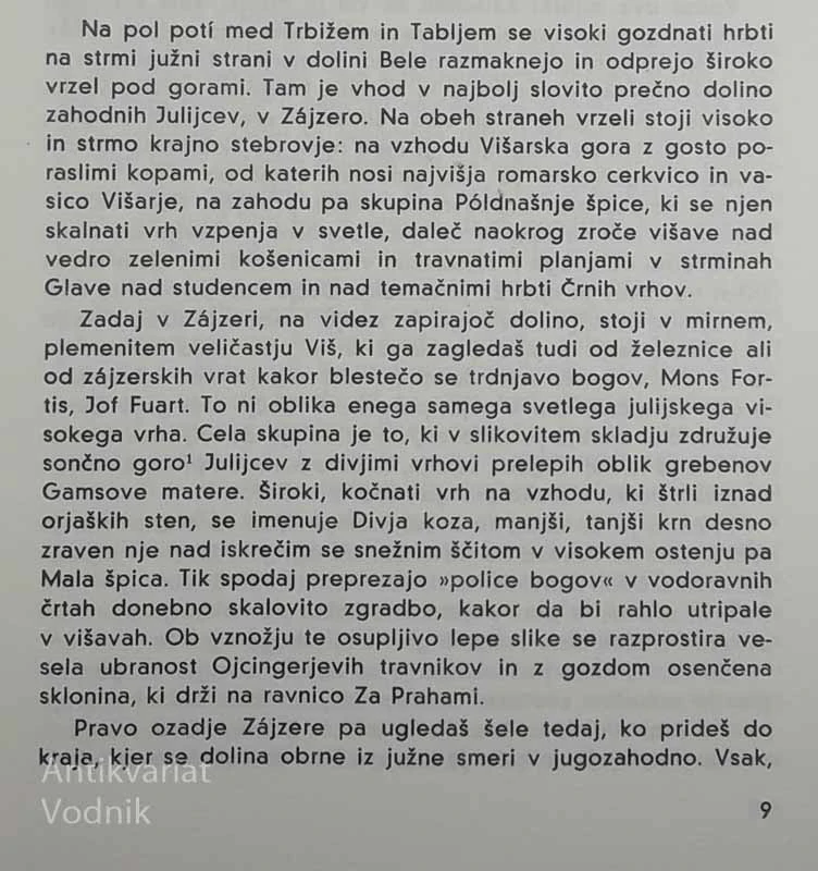 ANTON OJCINGER; ŽIVLJENJE GORSKEGA VODNIKA, Dr. Julius Kugy