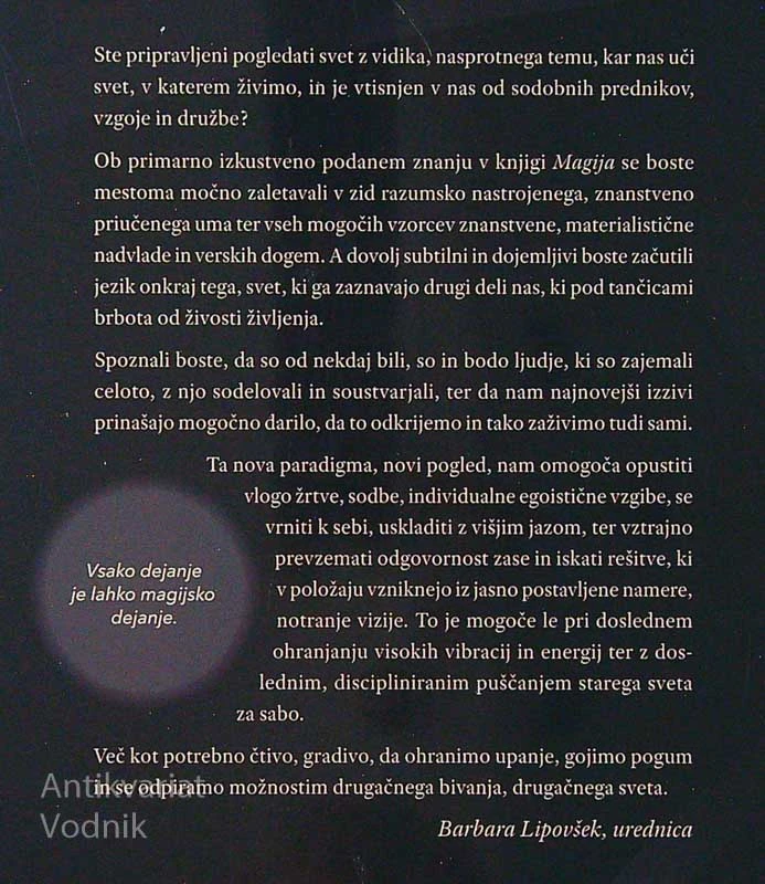 MAGIJA; MOST MED ZNANOSTJO IN RELIGIJO, Marjan Ogorevc
