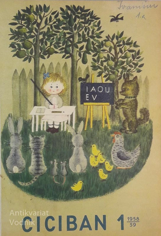 CICIBAN letnik 1958/59, 10 številk