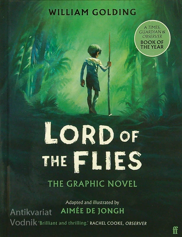 LORD OF THE FLIES, William Golding (adaptation and illustrations by Aimee De Jongh)