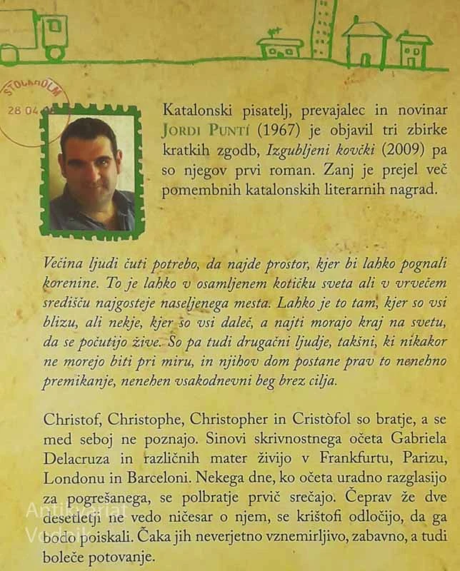 IZGUBLJENI KOVČKI, Jordi Puntí