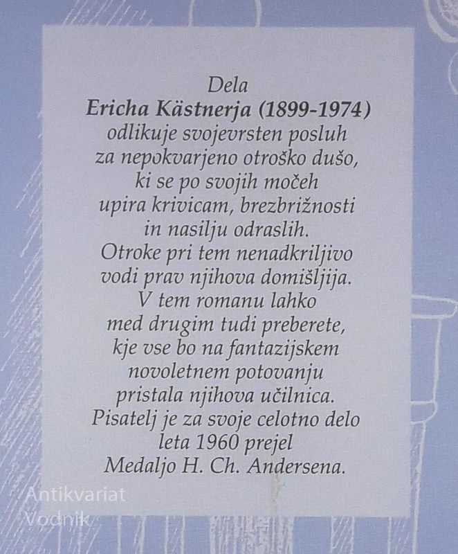 LETEČA UČILNICA, Erich Kästner
