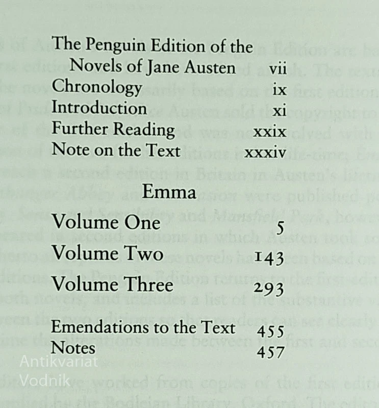 EMMA, Jane Austen