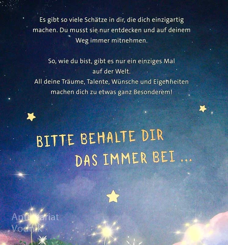 DENN DU BIST ETWAS GANZ BESONDERES!, Luca Reichenbacher in Gianluca Padalina