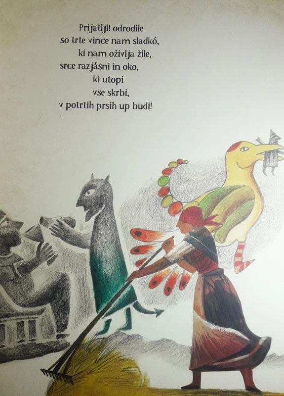 ZDRAVLJICA, ilustriral Damijan Stepančič