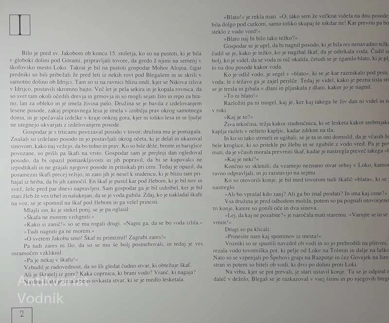 OB SREBRNEM STUDENCU, Franc Jaklič