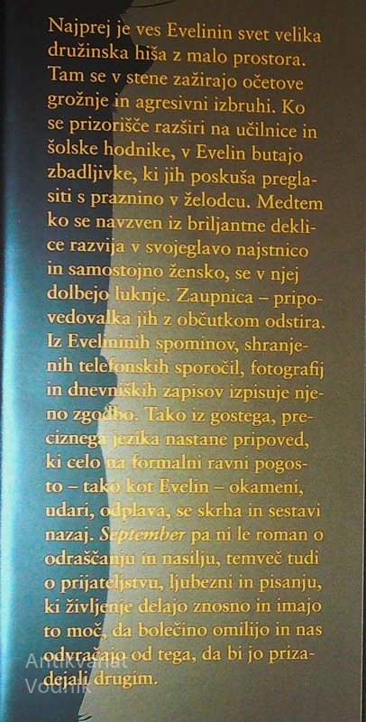 SEPTEMBER, Ana Schnabl