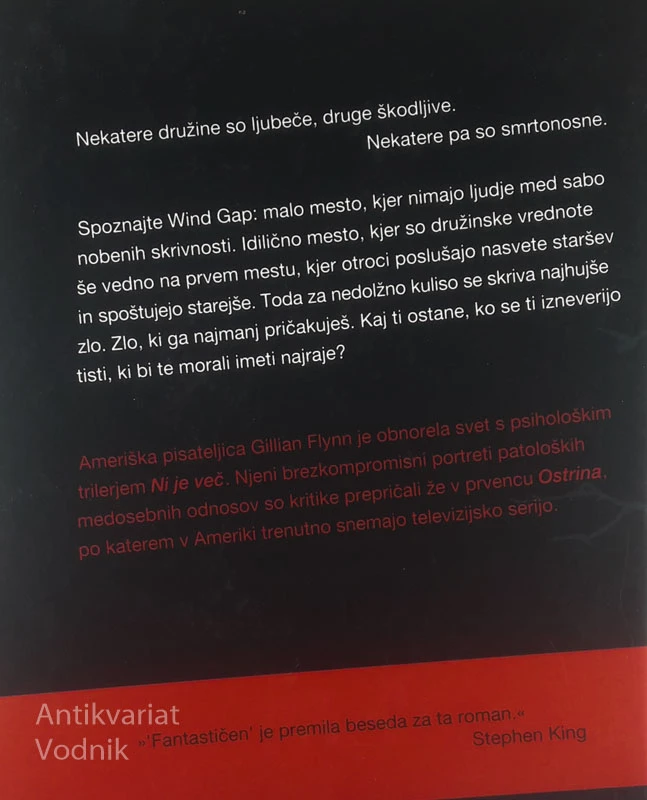 OSTRINA, Gillian Flynn