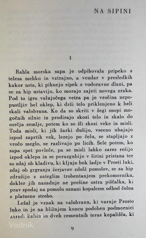 NA SIPINI, Boris Pahor