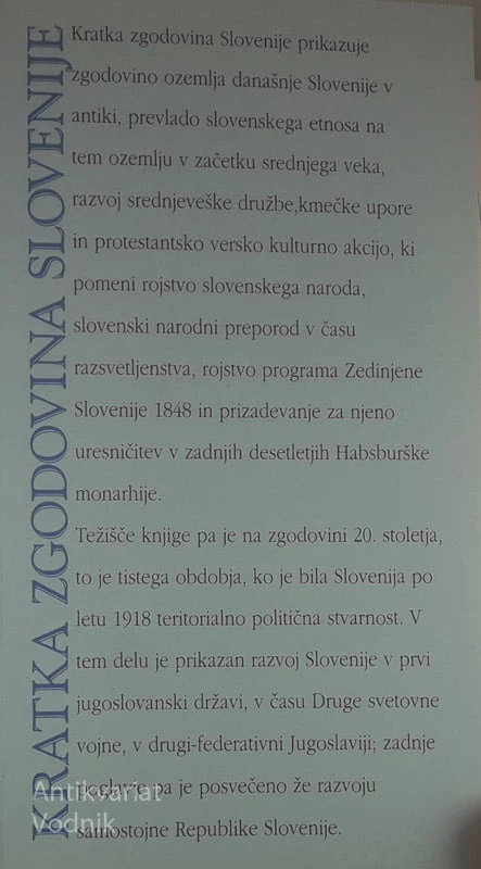 KRATKA ZGODOVINA SLOVENIJE, Janko Prunk