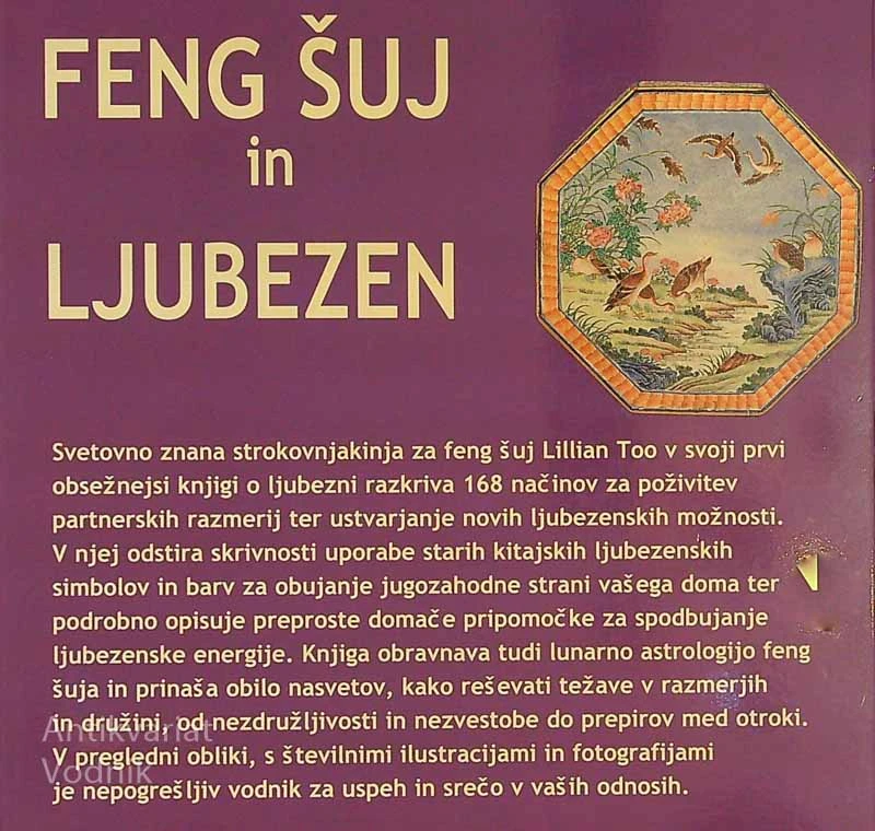 FENG ŠUJ IN LJUBEZEN; 168 POTI DO SREČE, Lillian Too
