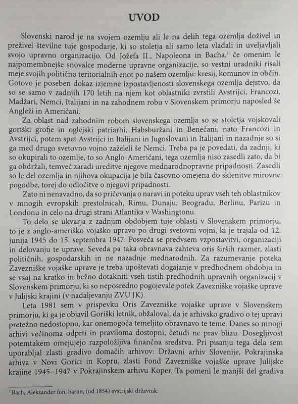 ZADNJA TUJA VOJAŠKA OKUPACIJA SLOVENSKEGA OZEMLJA, Cvetko Vidmar