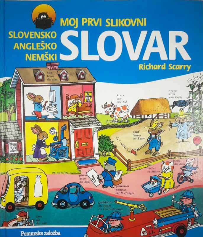 MOJ PRVI SLIKOVNI SLOVAR, Richard Scarry