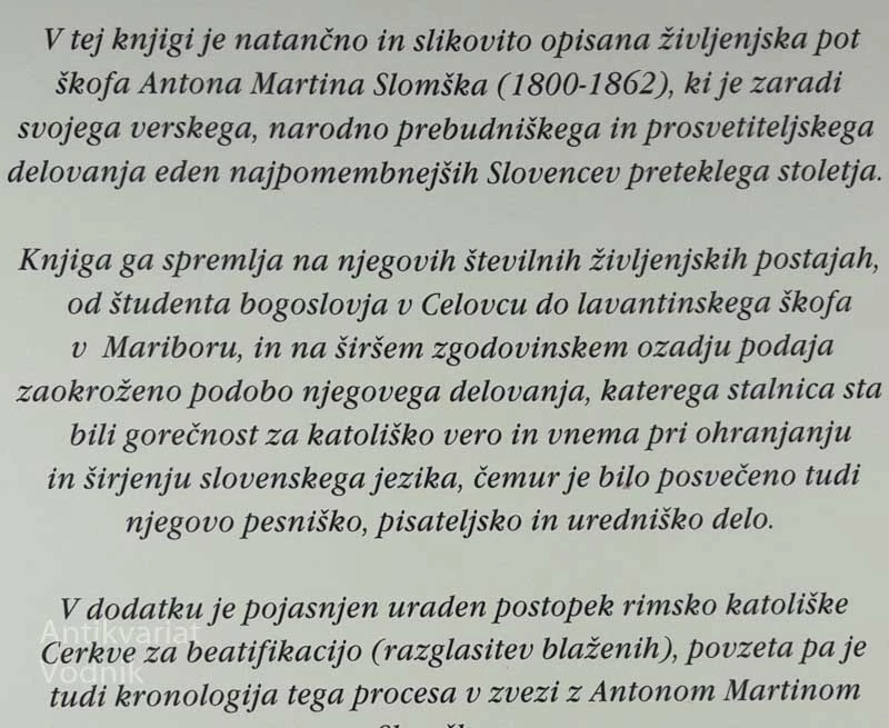 ANTON MARTIN SLOMŠEK, Braco Zavrnik