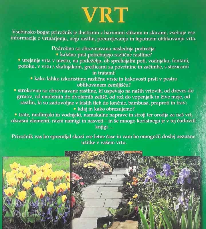 VRT; PRIROČNIK ZA VSE LETNE ČASE, Klaas T. Noordhuis