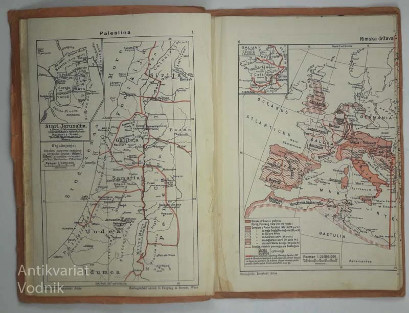 ISTORSKI ATLAS ZA OPŠTU I NARODNU ISTORIJU, St. Stanojević