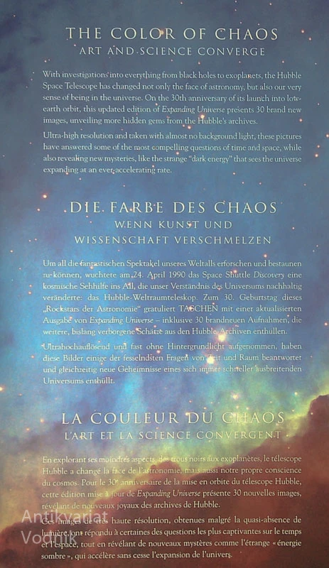 EXPANDING UNIVERSE; THE HUBBLE SPACE TELESCOPE