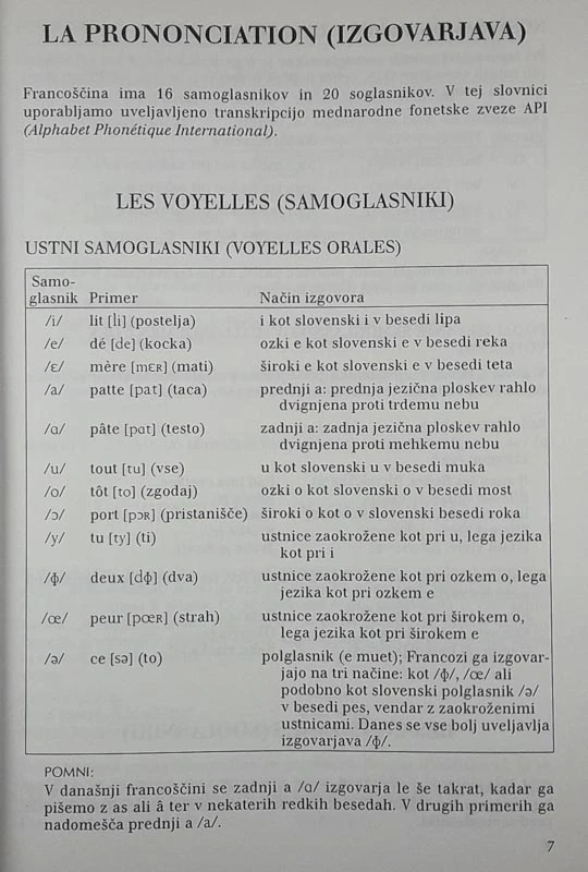 FRANCOSKA SLOVNICA PO NAŠE, Elza Jereb