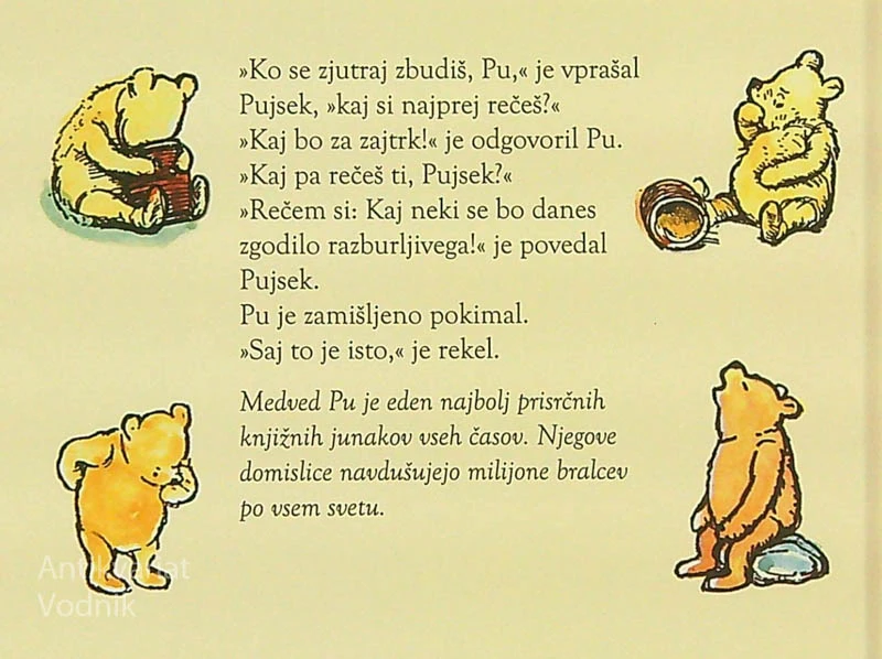 MEDVED PU, A. A. Milne
