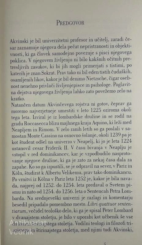 AKVINSKI, Frederick Copleston