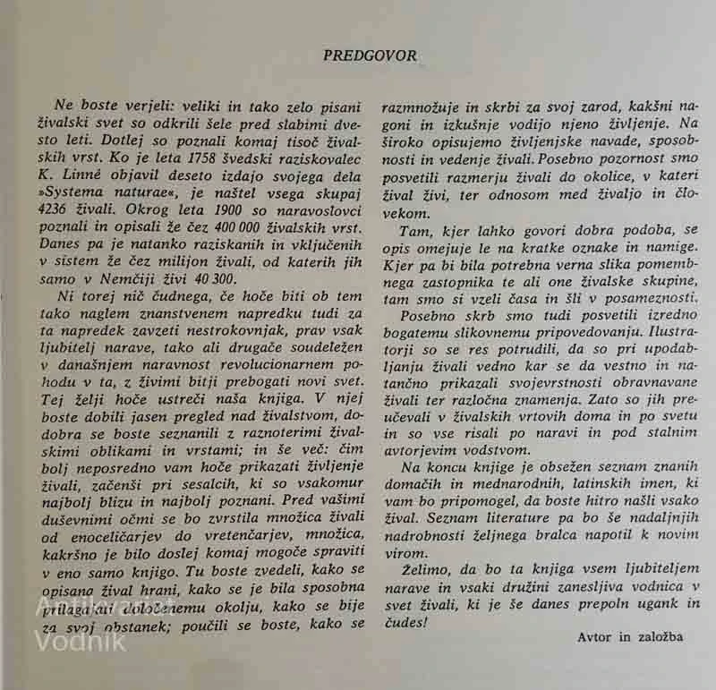 ŽIVALSKI SVET, H. W. Smolik