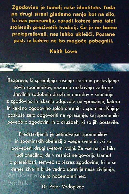 UJETNIKI ZGODOVINE, Keith Lowe