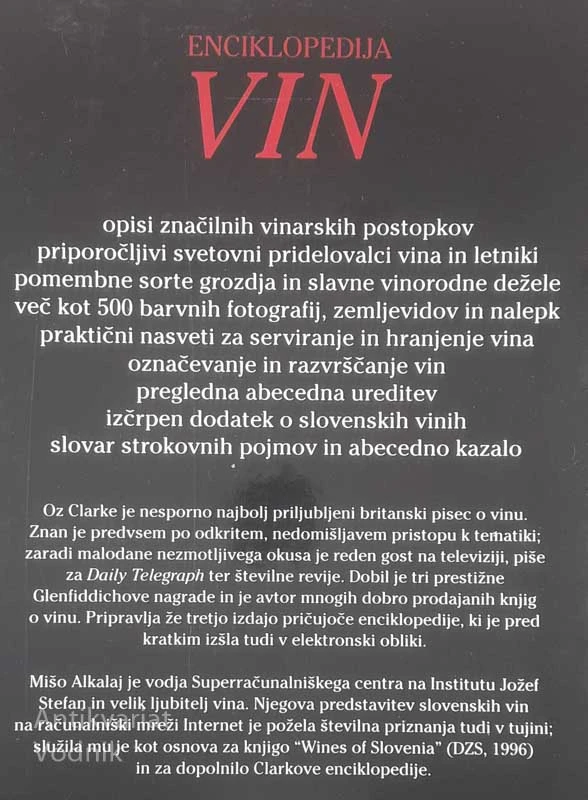 ENCIKLOPEDIJA VIN, Oz Clarke