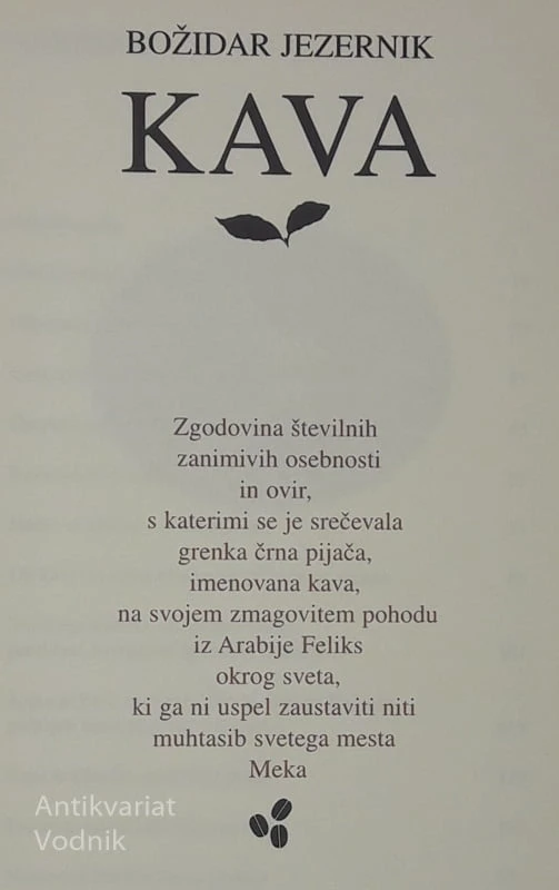 KAVA, Božidar Jezernik