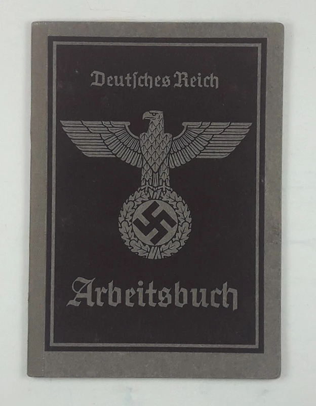 ARBEITSCBUCH DEUTSCHES REICH – delavska knjižica