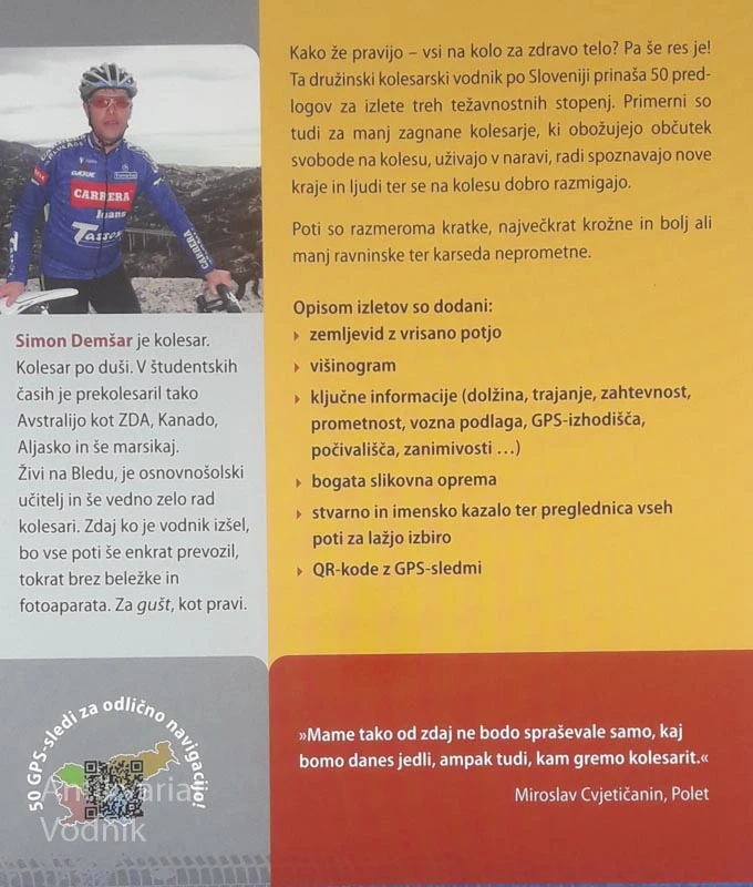 DRUŽINSKI KOLESARSKI VODNIK, Simon Demšar