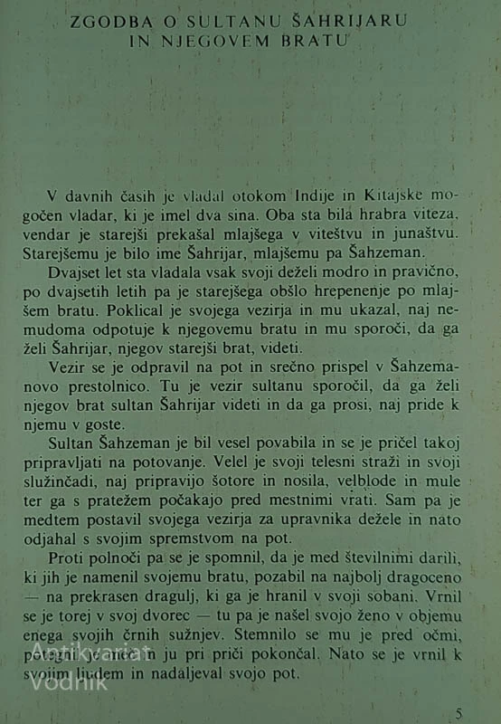 TISOČ IN ENA NOČ